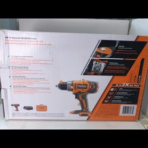 RIDGID 18v 2-Speed Drill/Driver 1/2